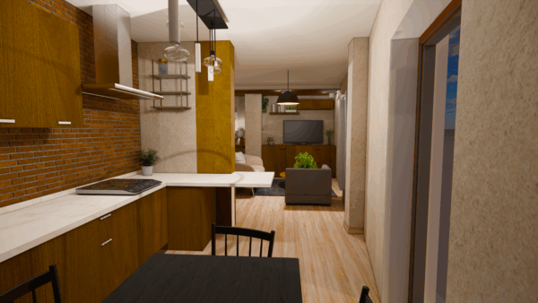 PROPOSTA ARCHITETTONICA SVOLTA 1 - immagine 2